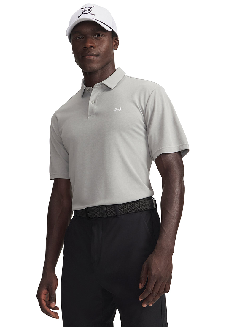 Under Armour Tee To Green Pique Polo Shirt