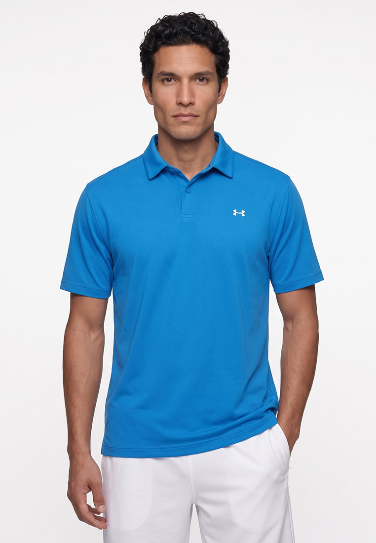 Under Armour Tee To Green Pique Men's Polo Shirt