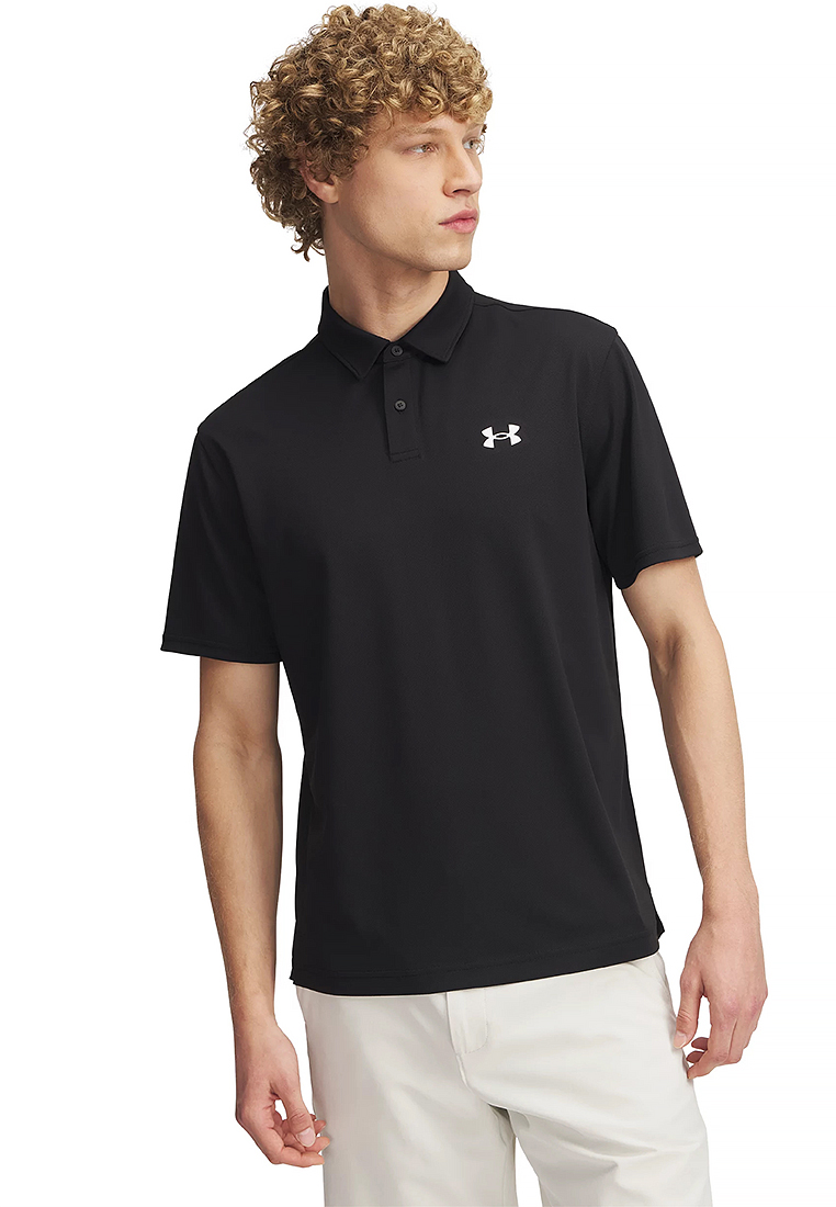 Under Armour Tee To Green Pique Polo Shirt