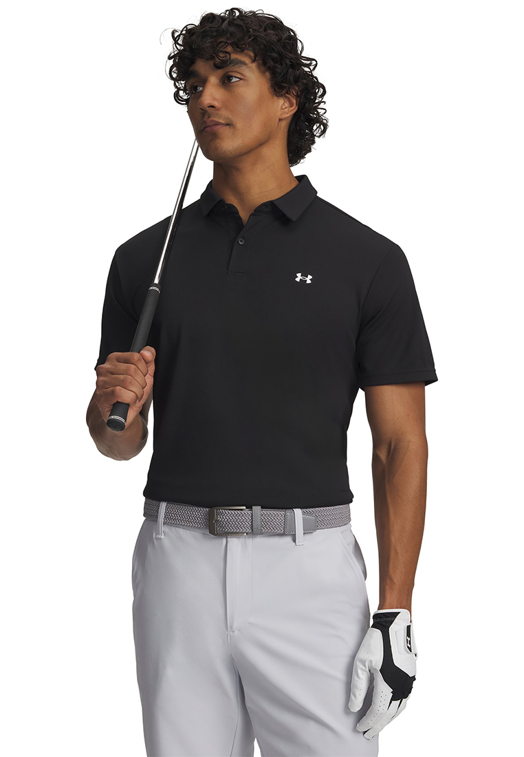 Under Armour Tee To Green Pique Polo Shirt