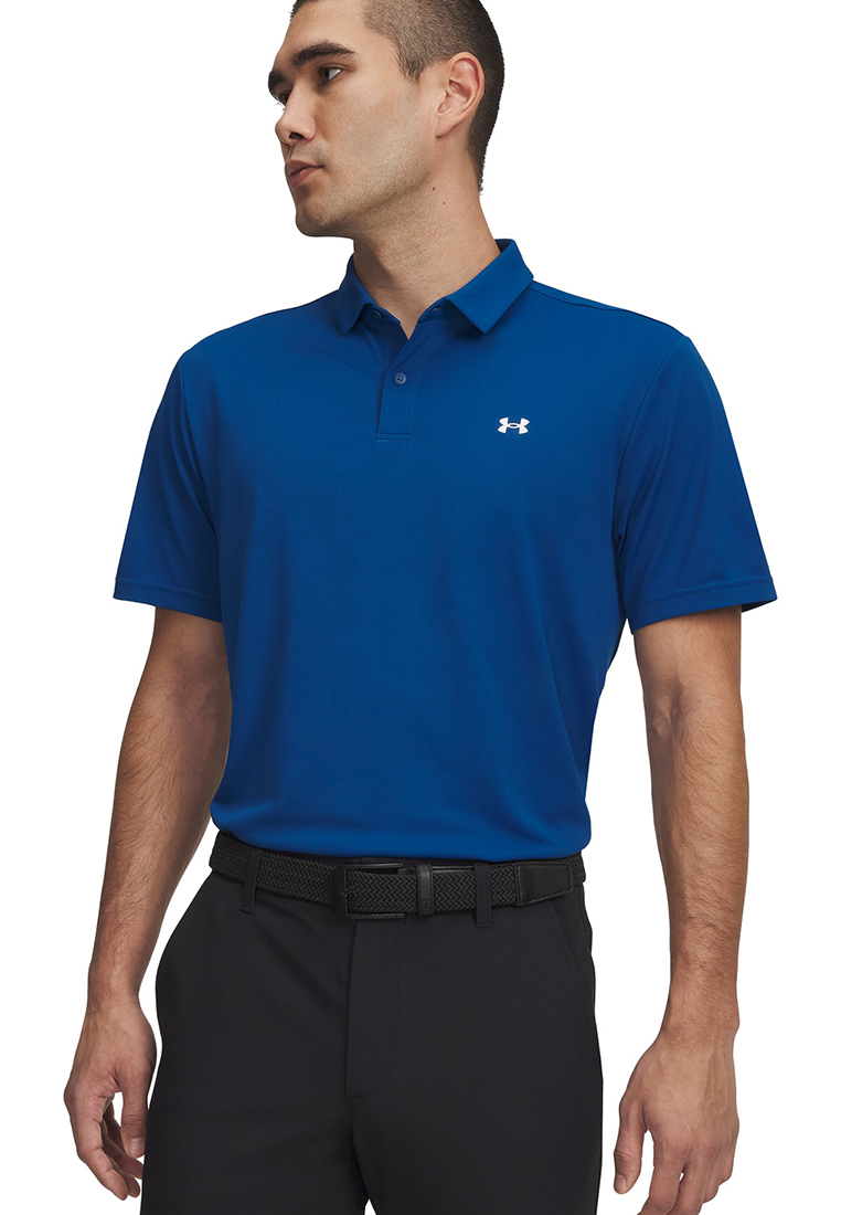 Under Armour Tee To Green Pique Polo Shirt