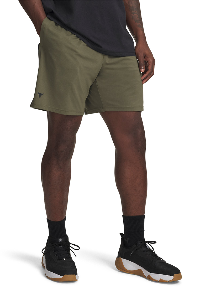 Under Armour Project Rock Mesh 7-Inch Shorts