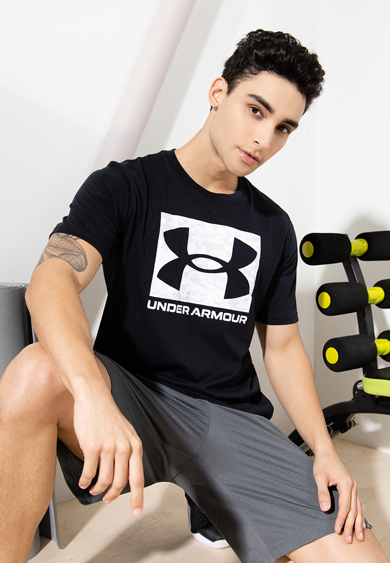 Under Armour UA Abc Camo Boxed Logo Short Sleeve Tee