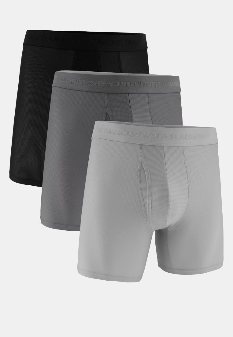 Under Armour Performance Tech Mesh Mod Men's 6" 3-Pack Boxer Briefs