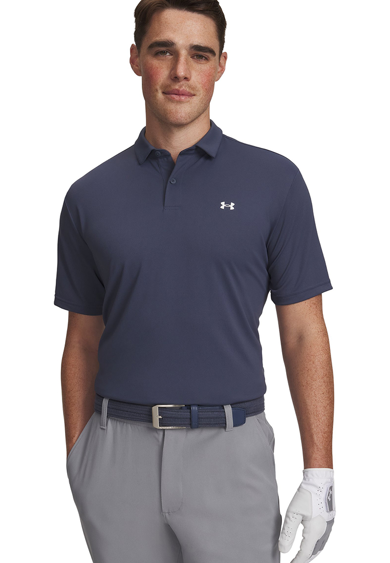 Under Armour Tee To Green Pique Polo Shirt