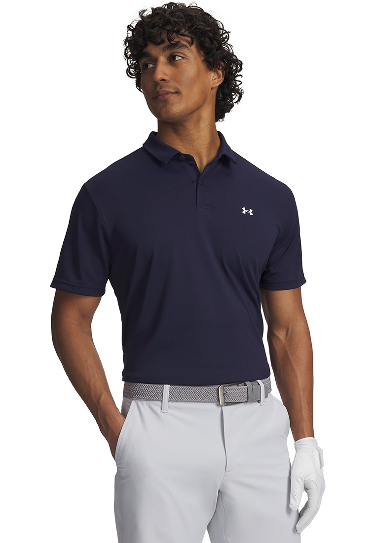 Under Armour Tee To Green Pique Polo Shirt