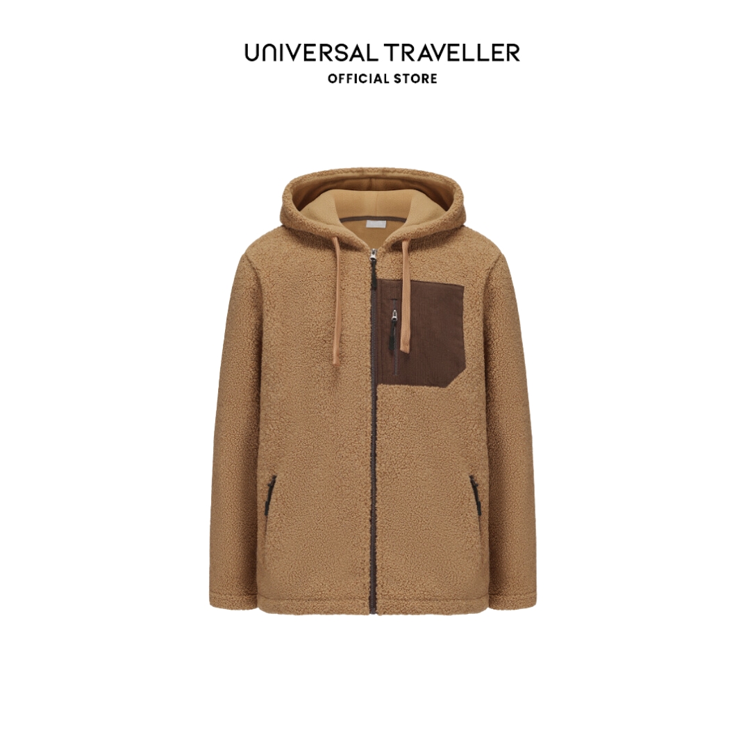 UNIVERSAL TRAVELLER HOODIE SHERPA FLEECE JACKET FJ24170