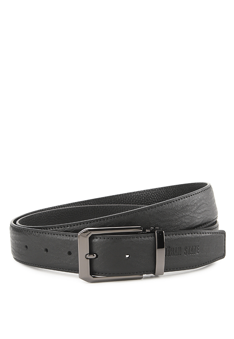Urban State Ironhide Pin Buckle Top Grain Leather Belt