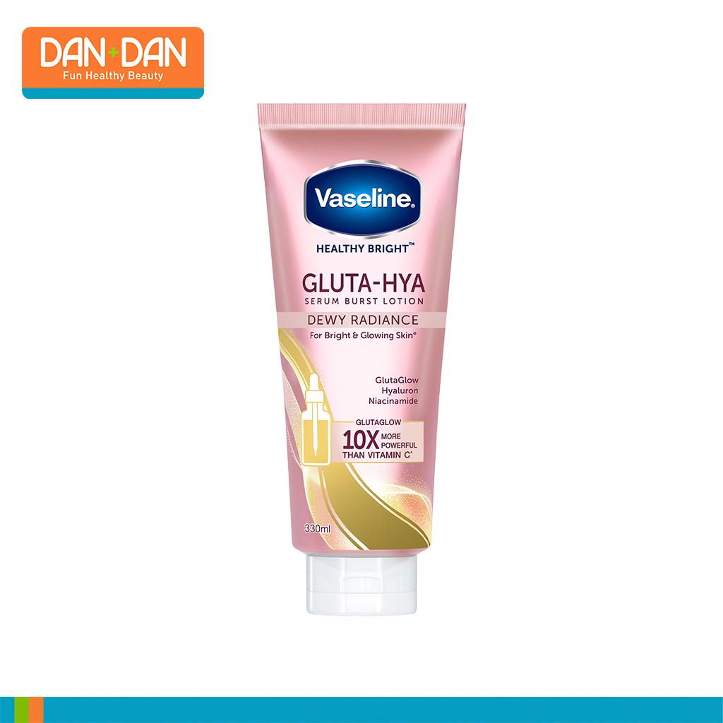 VASELINE Healthy Bright Gluta Hya Serum Lotion Dewy Radiance 330Ml (450483)