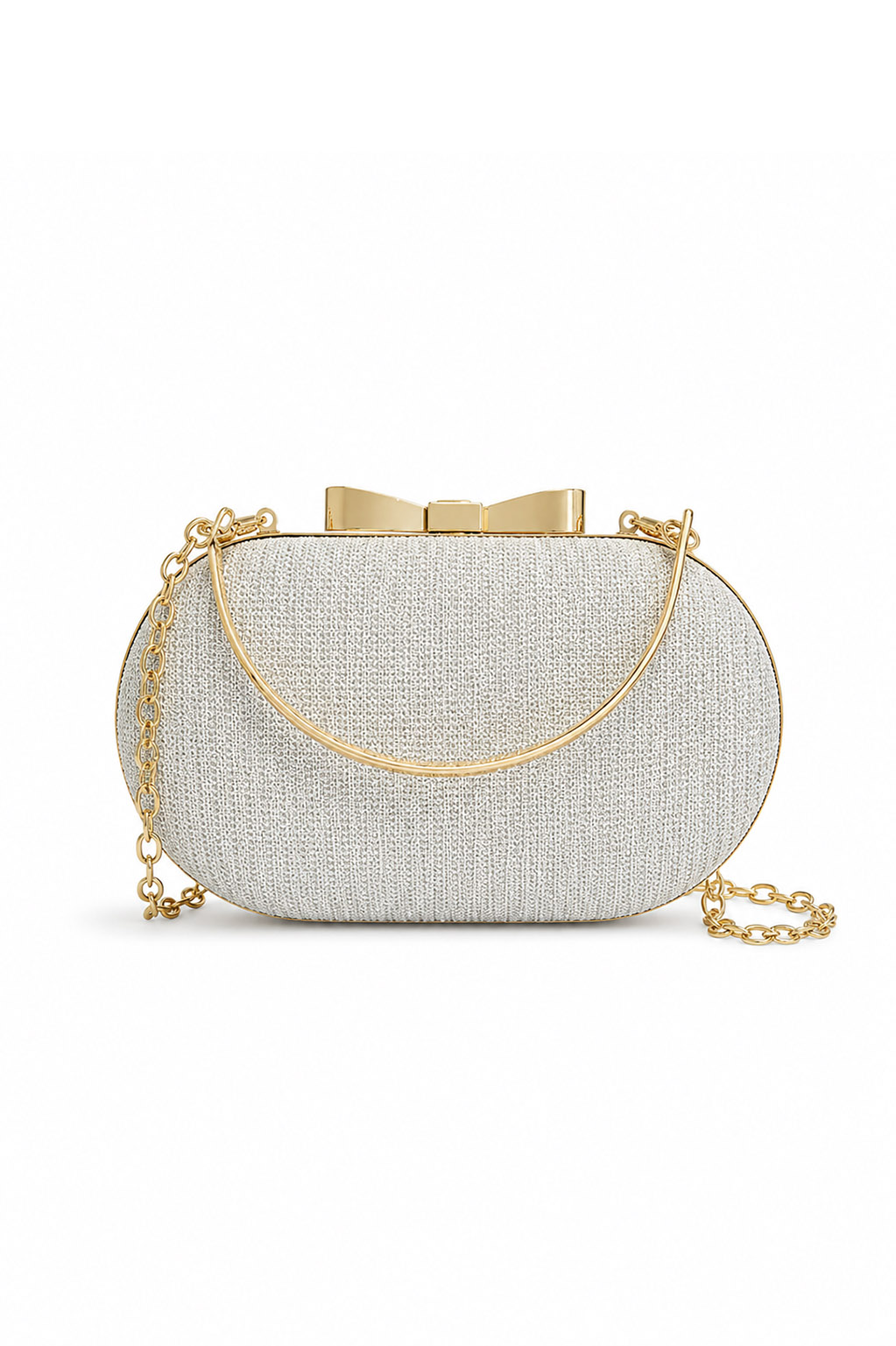Vedlyn Elodie Tas Pesta Clutch Elegan Stylish Wanita – Silver