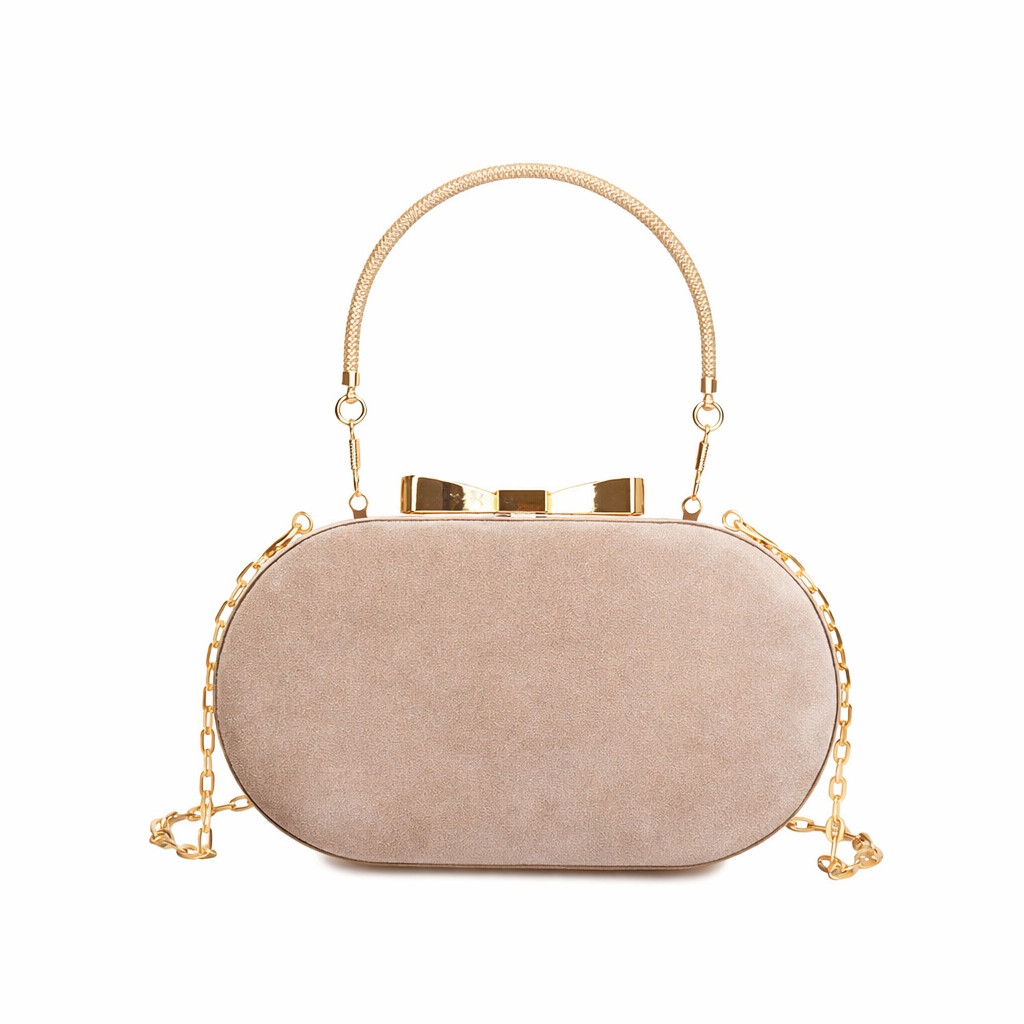 Vedlyn Melva Tas Pesta Clutch Elegan Stylish Wanita – Khaki