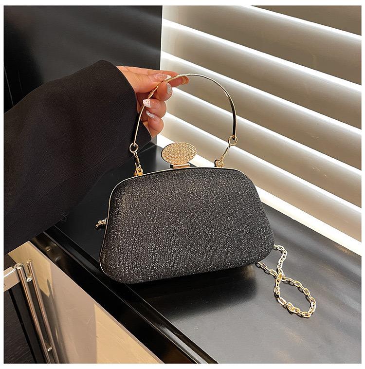 Vedlyn Thalina Tas Pesta Wanita Clutch Stylish Elegan – Black