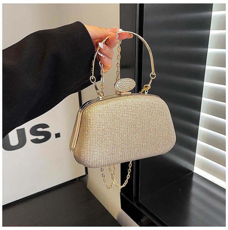 Vedlyn Thalina Tas Pesta Wanita Clutch Stylish Elegan – Gold