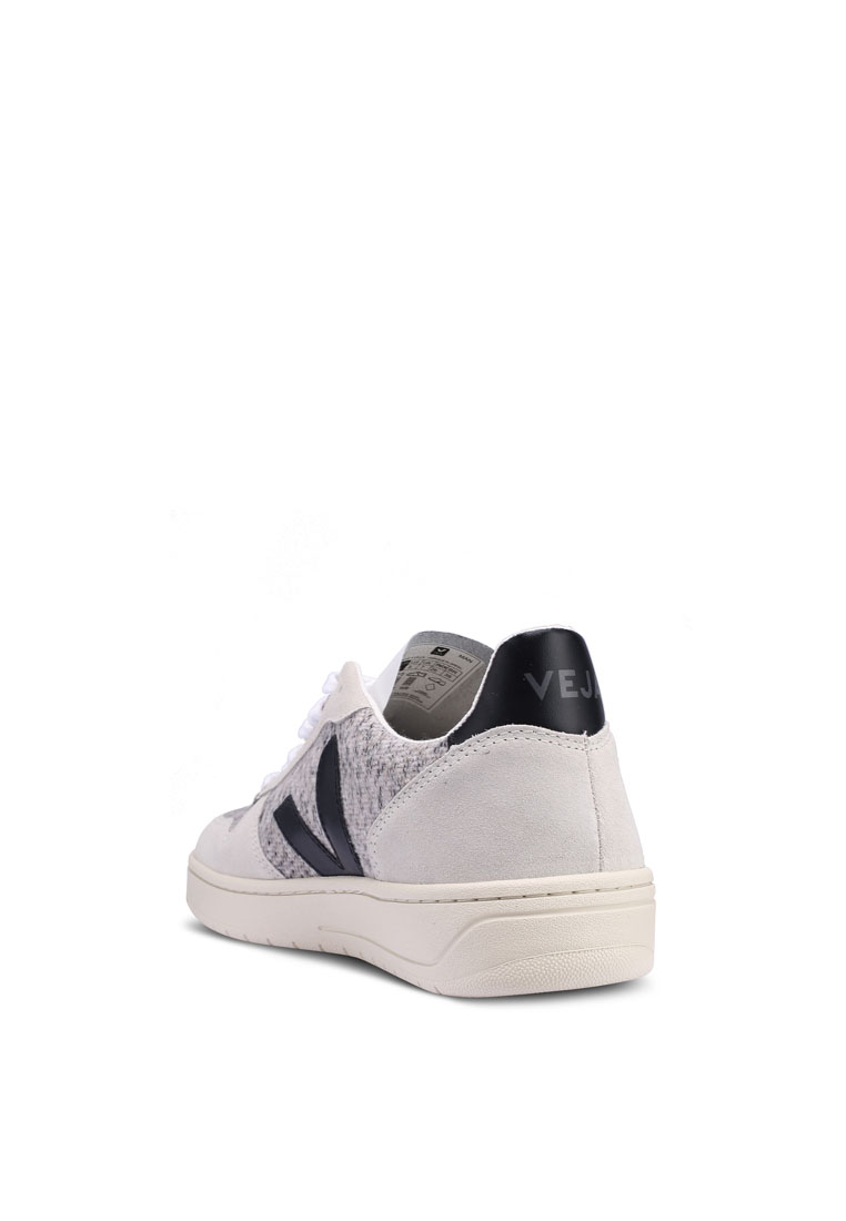 metallic veja trainers