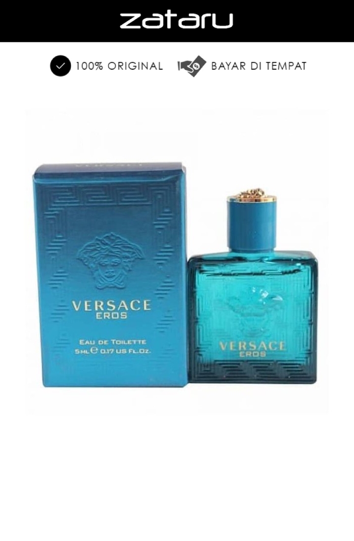 Versace Eros Man (Miniatur) - 5 ML (Parfum Pria)