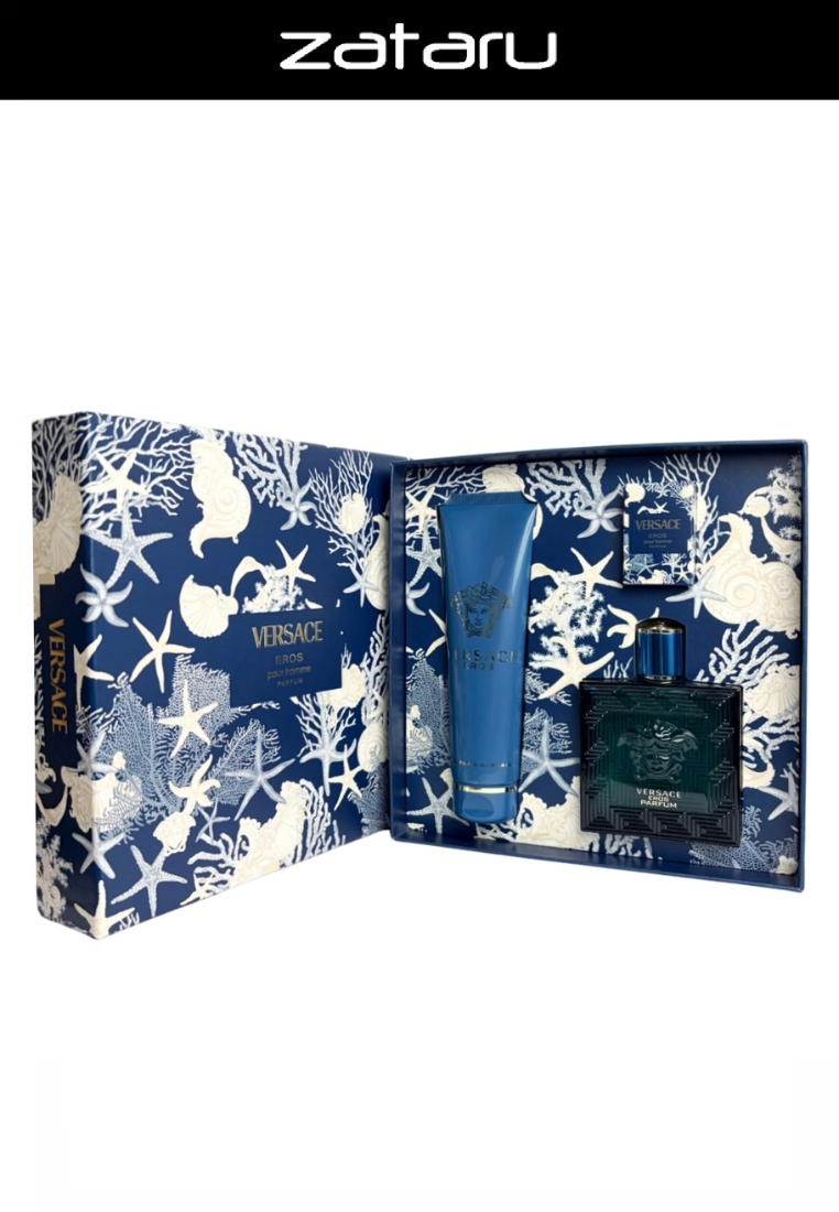 Versace Eros Man Parfum Gift Set (Parfum Pria)