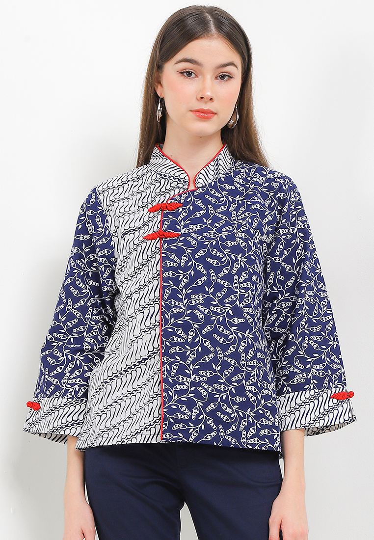 Vestiti Lorina Mix Blouse Batik