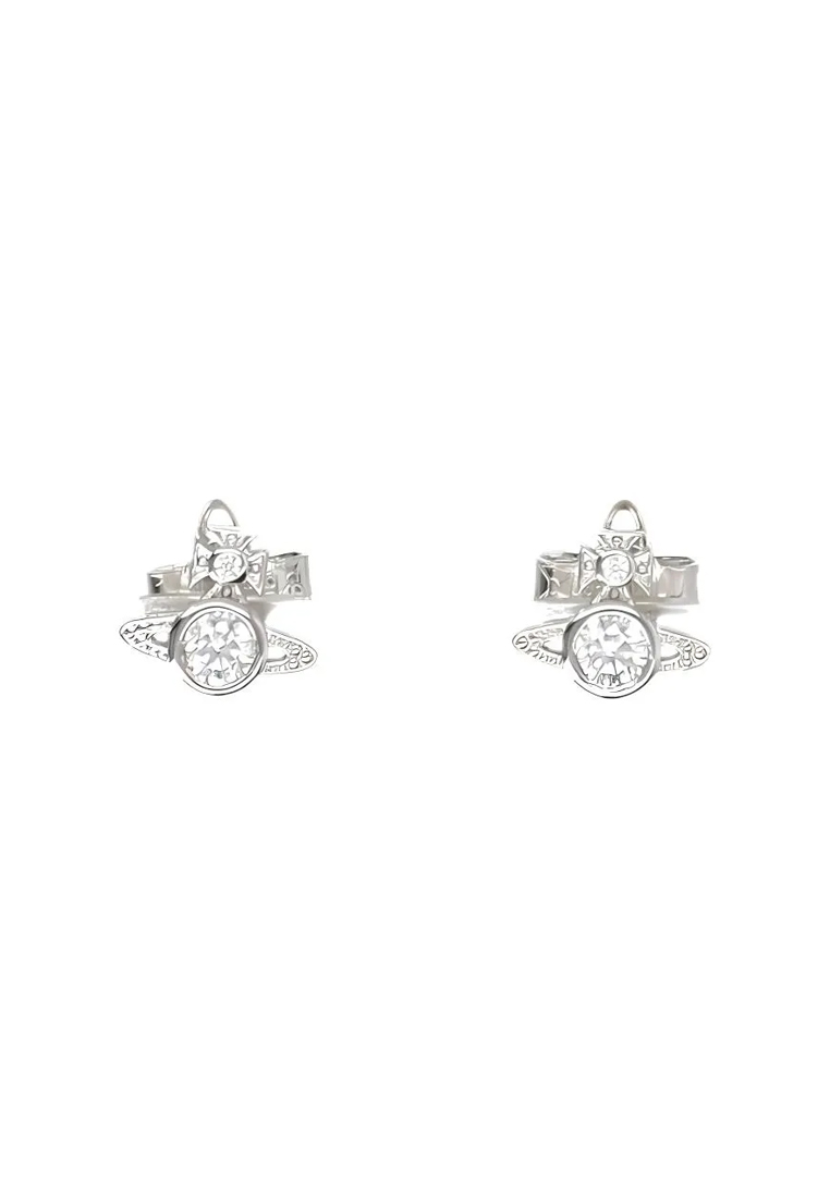 Vivienne Westwood London Orb Women's Earrings In Silver 62010220 02P102SM