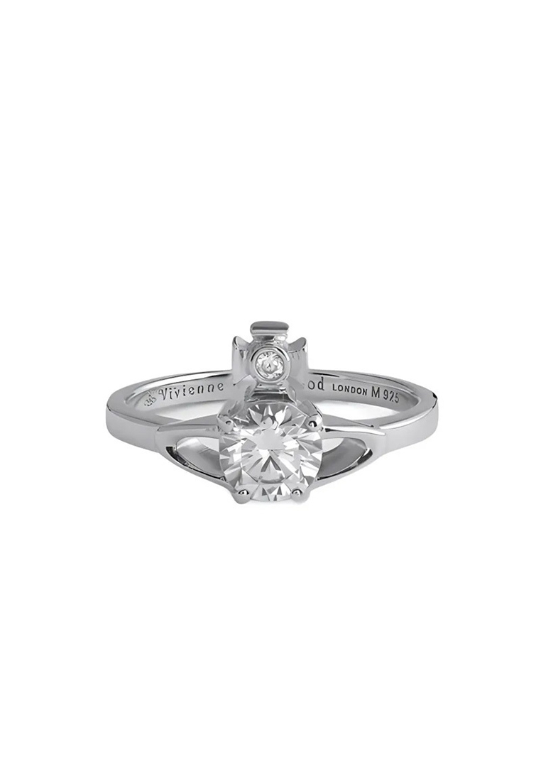 Vivienne Westwood Reina Petite Women's Ring In Silver 64040006