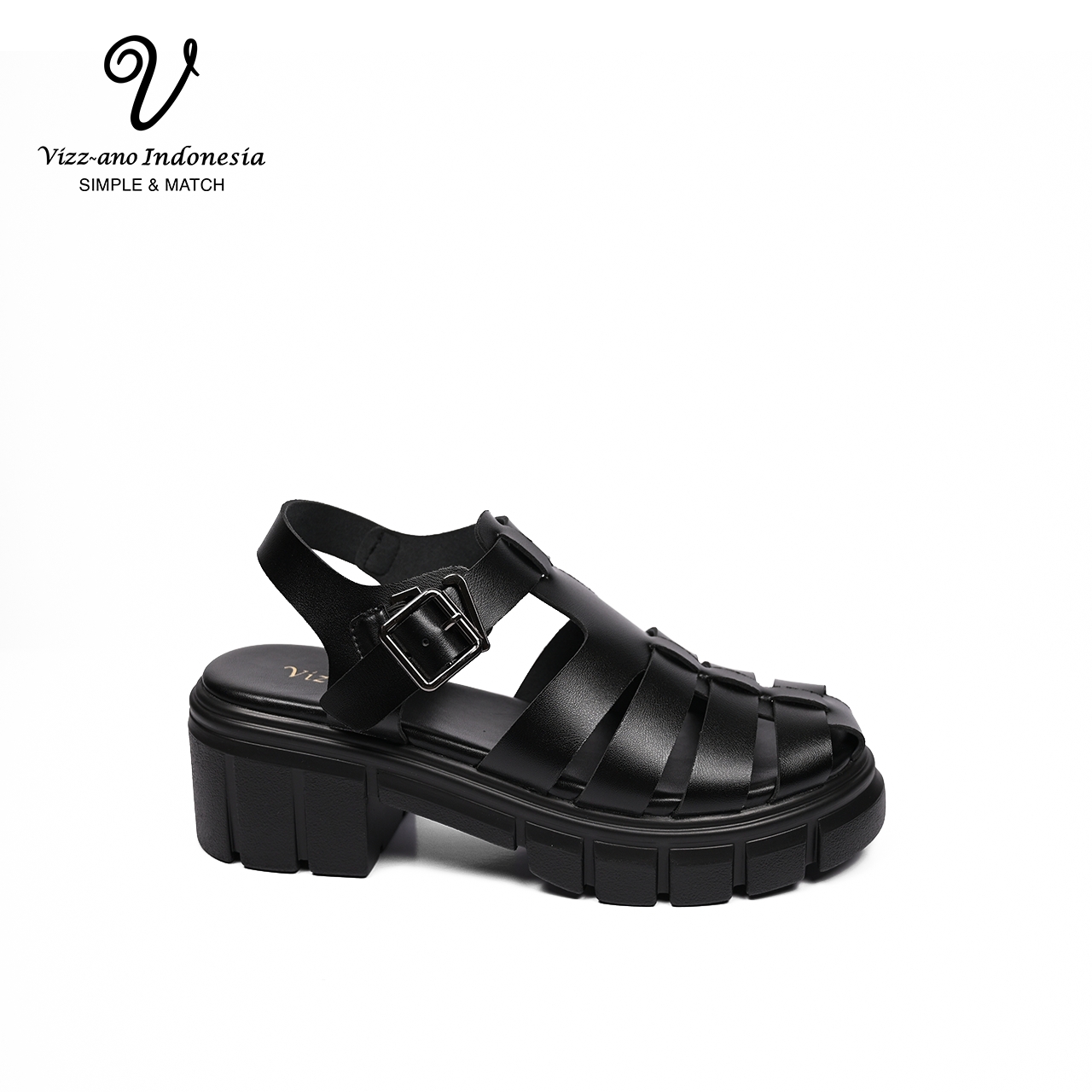Vizzano Shoes Wedges Sandal Empuk Wanita Design Naomi