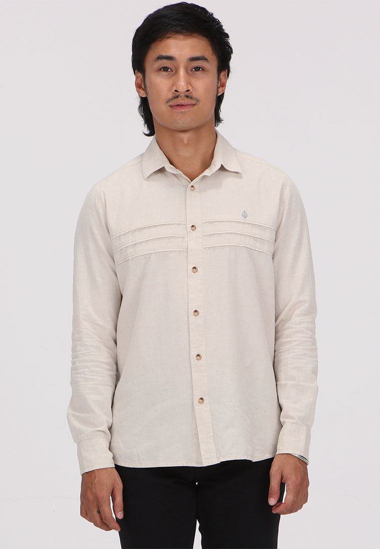 Volcom MLH VISION LONG SLEEVE SHIRT FRENCH OAK