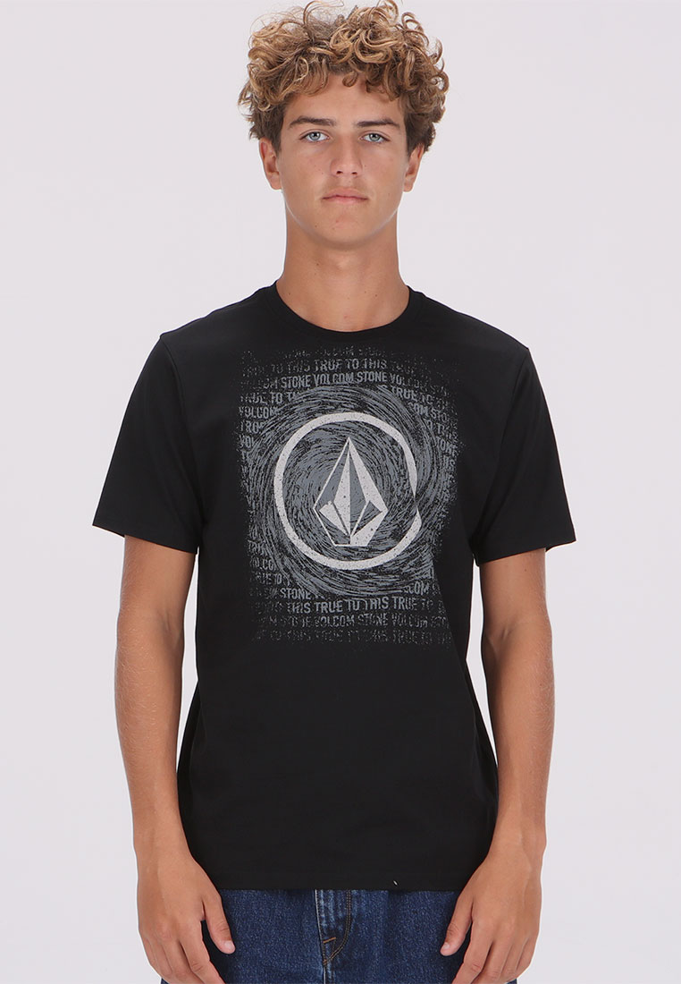 Volcom MSF FULL CIRCLE SHORT SLEEVE TEE BLACK