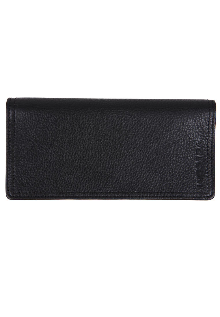 Volcom MLW EURO LONG LEATHER WALLET BLACK