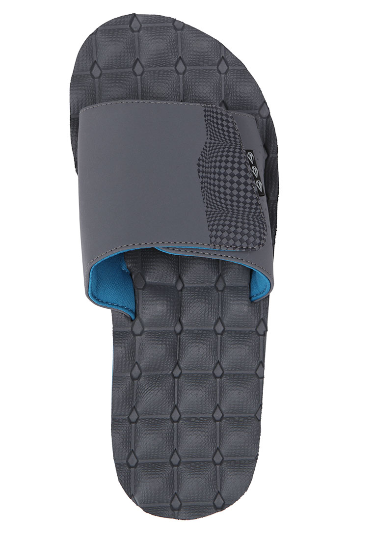 Volcom MSN RECLINER SLIDE SANDALS GREY