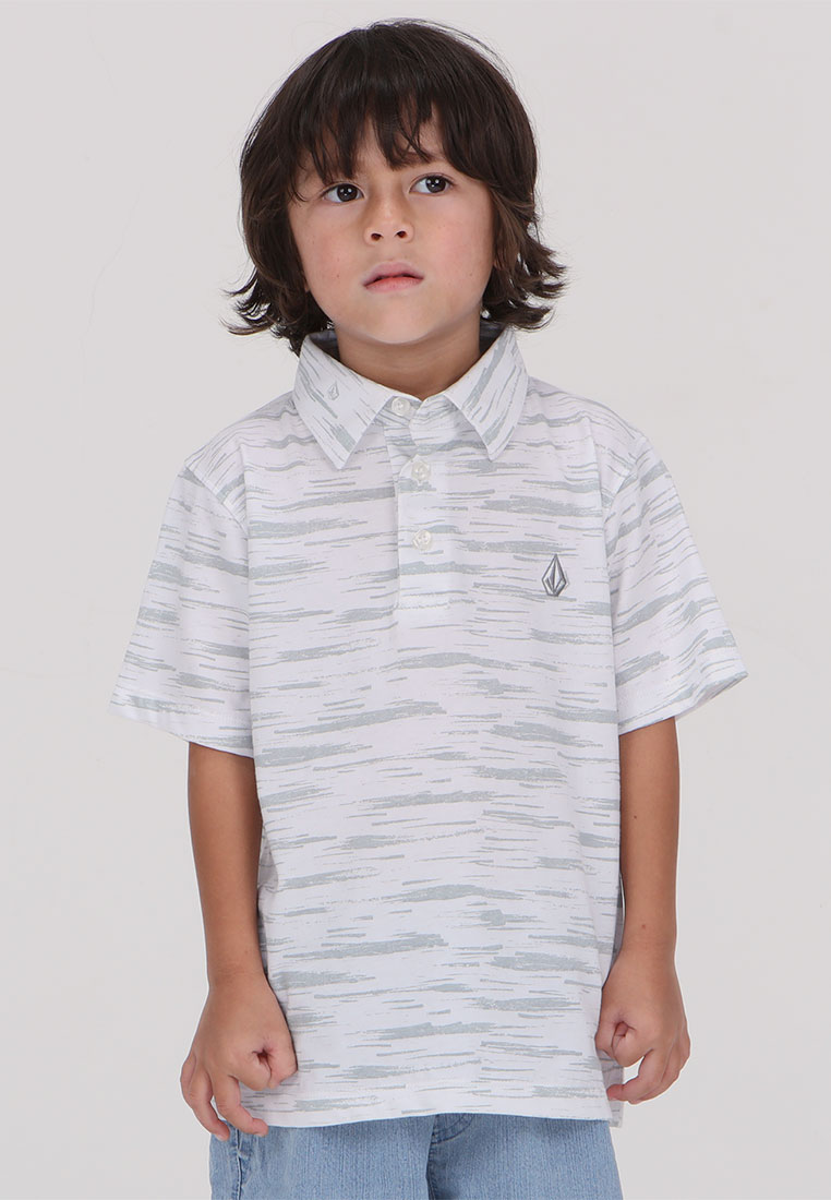 Volcom KPL VINNIE SHORT SLEEVE POLO WHITE