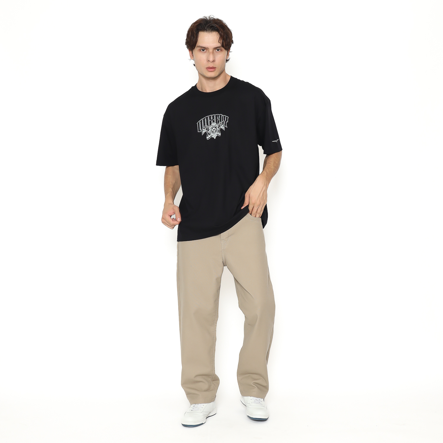 Voxfly Kaos Lengan Pendek Pria Homa Oversize Planet Surf