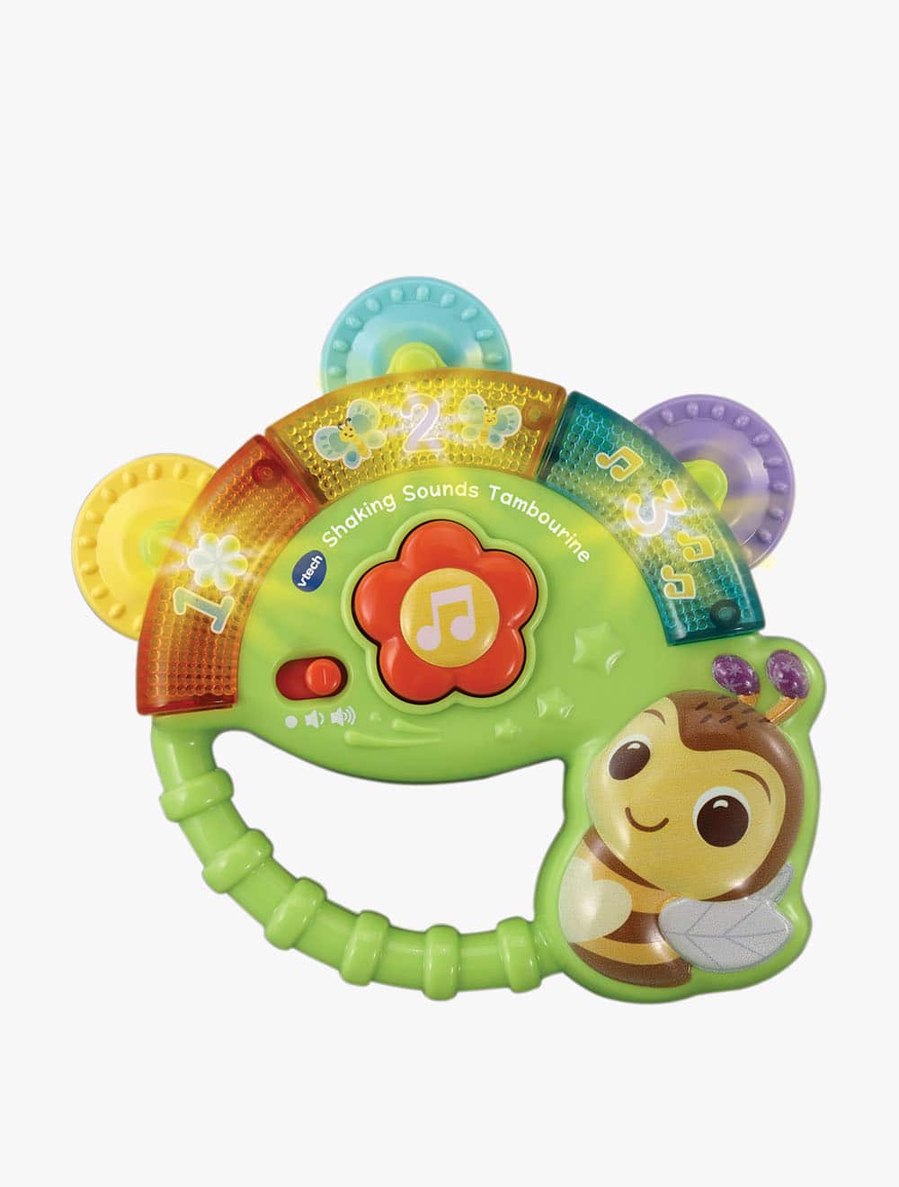 Vtech Shaking Sounds Tambourine - VTE80-558603 - Multicolor