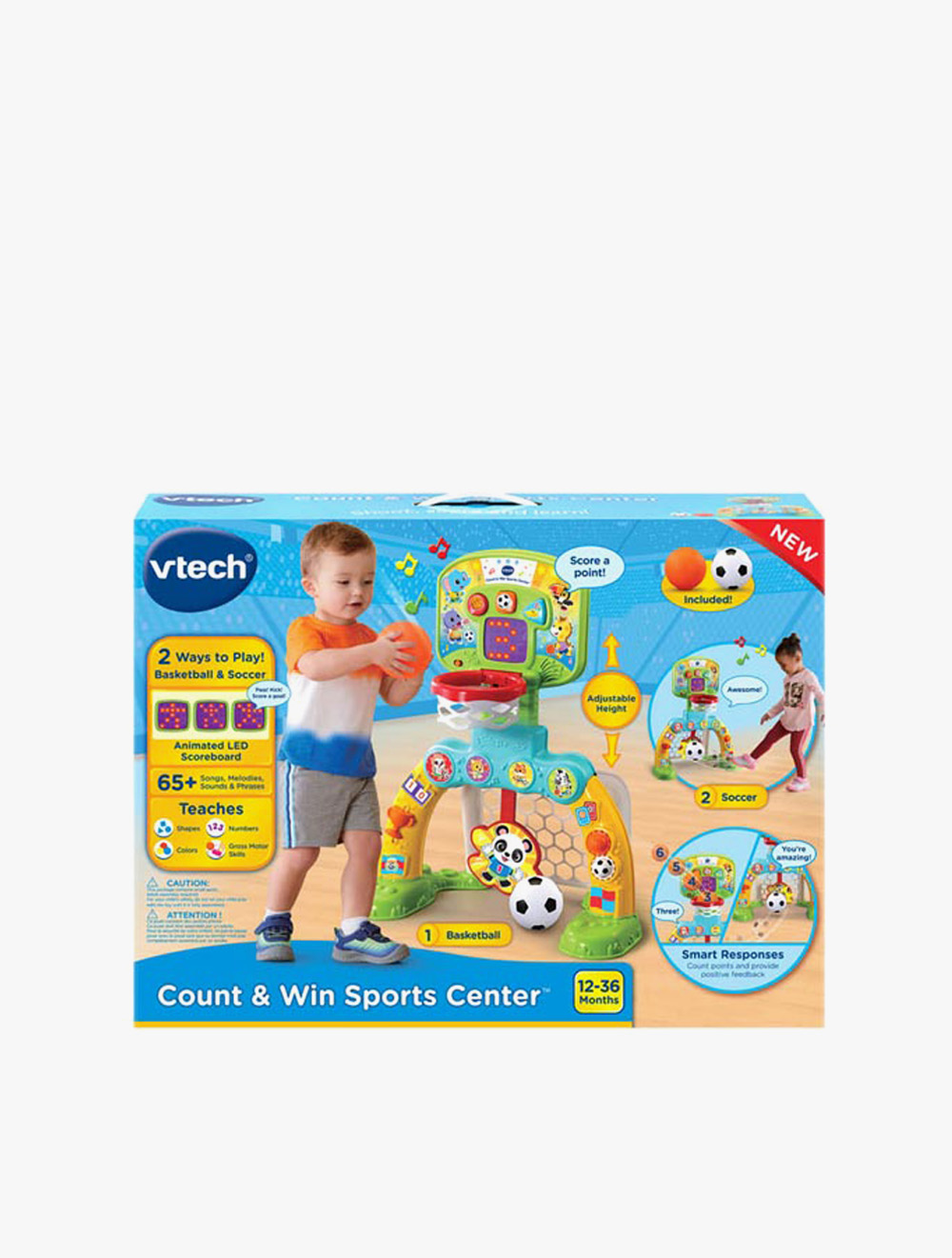 VTECH 3 IN 1 SPORTS CENTRE - VTE80-533503 - Multicolor