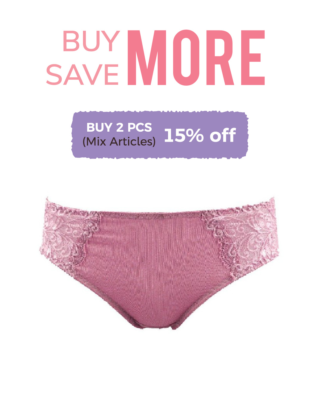 Wacoal Panty IP 4057R1 ( Model Midi )