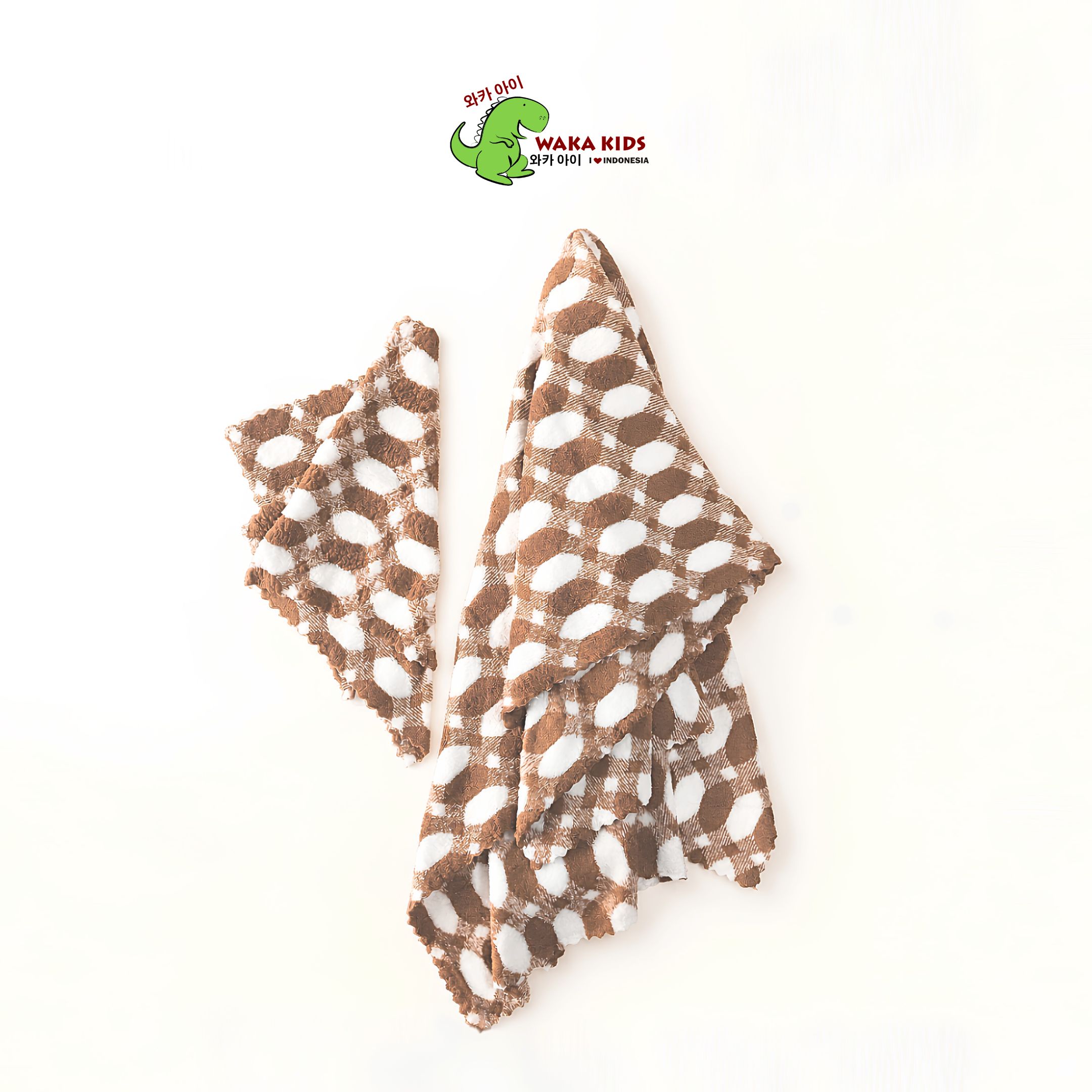 Wakakids Handuk Mandi Microfiber Set 2in1 Badan dan Wajah Bulu Halus Towel Gift Hampers Venrc Cokela