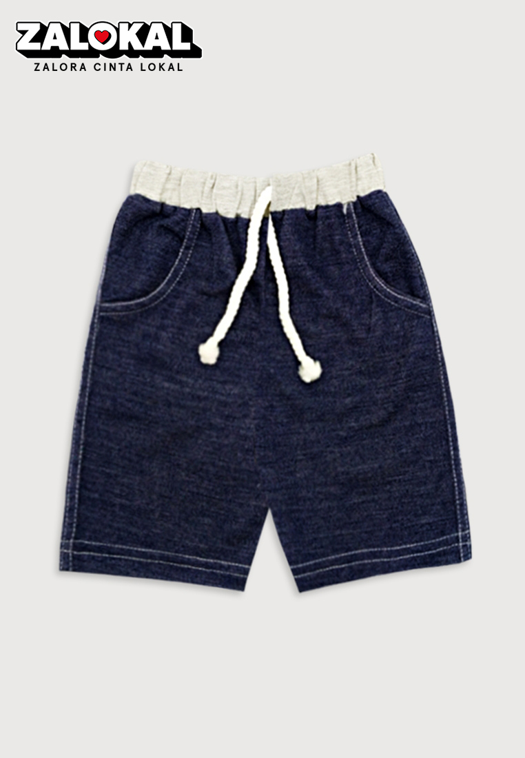 Wakakids Celana Pendek Bayi Anak Unisex Kolor Basic Polos 3602