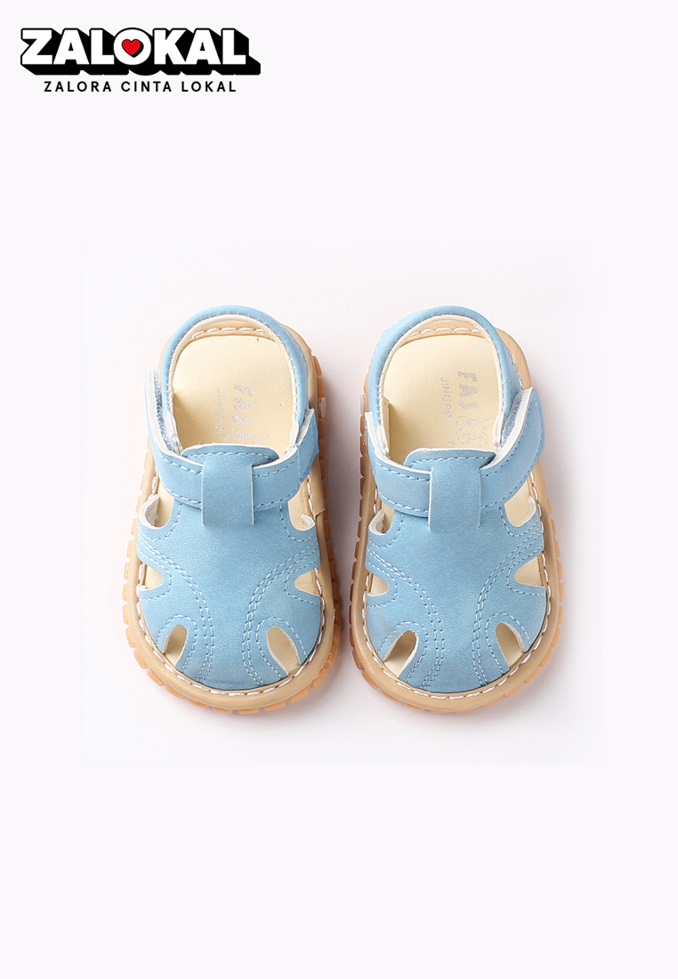 WAKAKIDS Sepatu Sandal Bayi Prewalker Anak Laki Laki dan Perempuan Bunyi Cit Cit Polos Import Venrz 