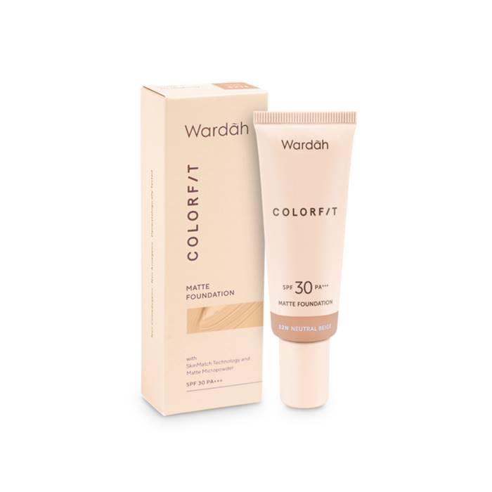 Wardah Colorfit Matte Foundation (425989) 32N Neutral Beige