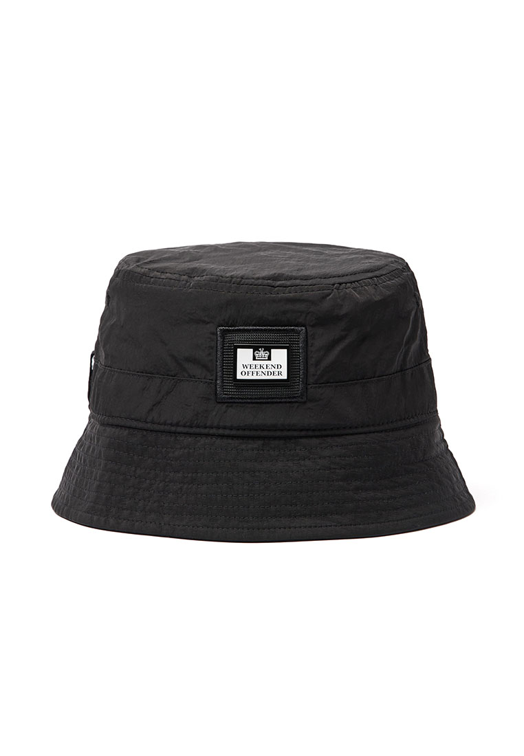 Weekend Offender MENS BLACK LONG BEACH BLVD PARACHUTE BUCKET  HAT