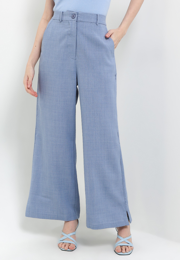 WHITE|MODE Celana KK Blue - Yunia Long Pants