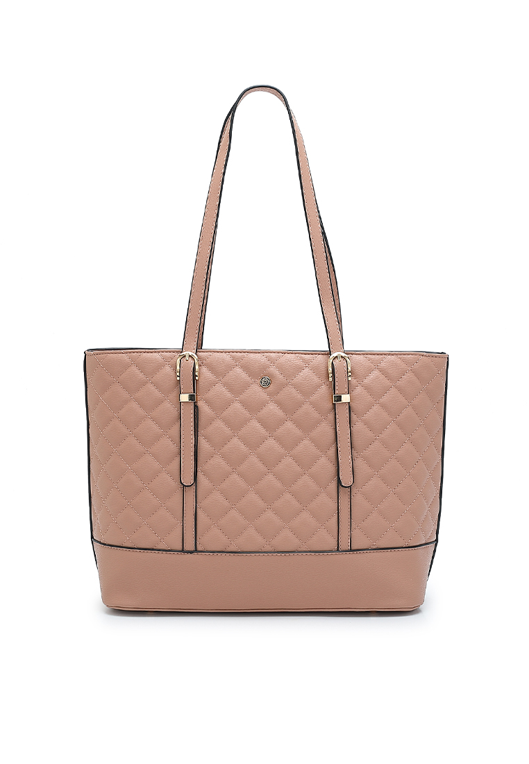 Wild Channel Women's Tote Bag (Tas Jinjing Rantai / Tas Selempang ) - Merah Jambu