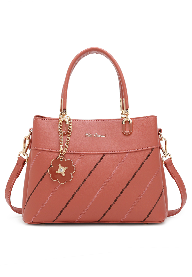 Wild Channel Women's Hand Bag / Top Handle Bag / Sling Bag / Shoulder Bag  (Tas Tangan / Tas Genggam