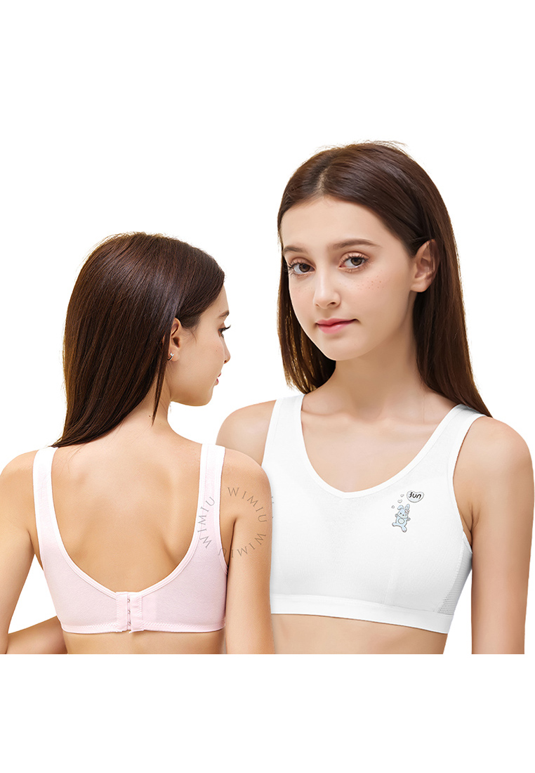 Wimiu Miniset BH Mini Set Miniset Anak Perempuan SD SMP Wanita Remaja Bra Sport Step One 100144