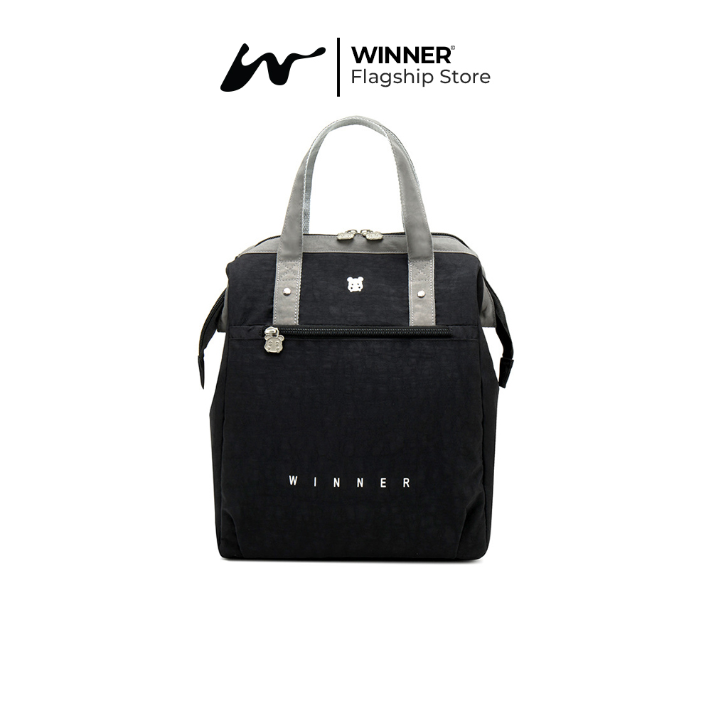 WINNER Tas Bekal Makan Tahan Panas Dingin Anti Air Makanan Bento Elegan Thermal Lunch Bag (T14-008)