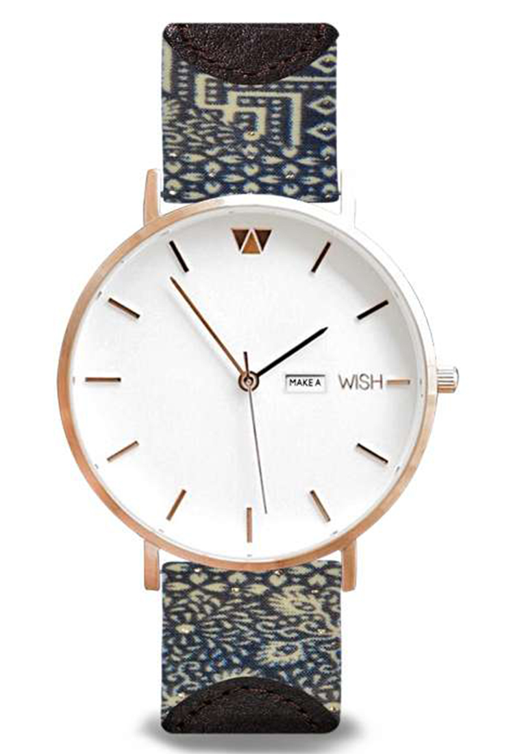 Wish Jam Tangan Batik Wanita Wish W3002L/04E