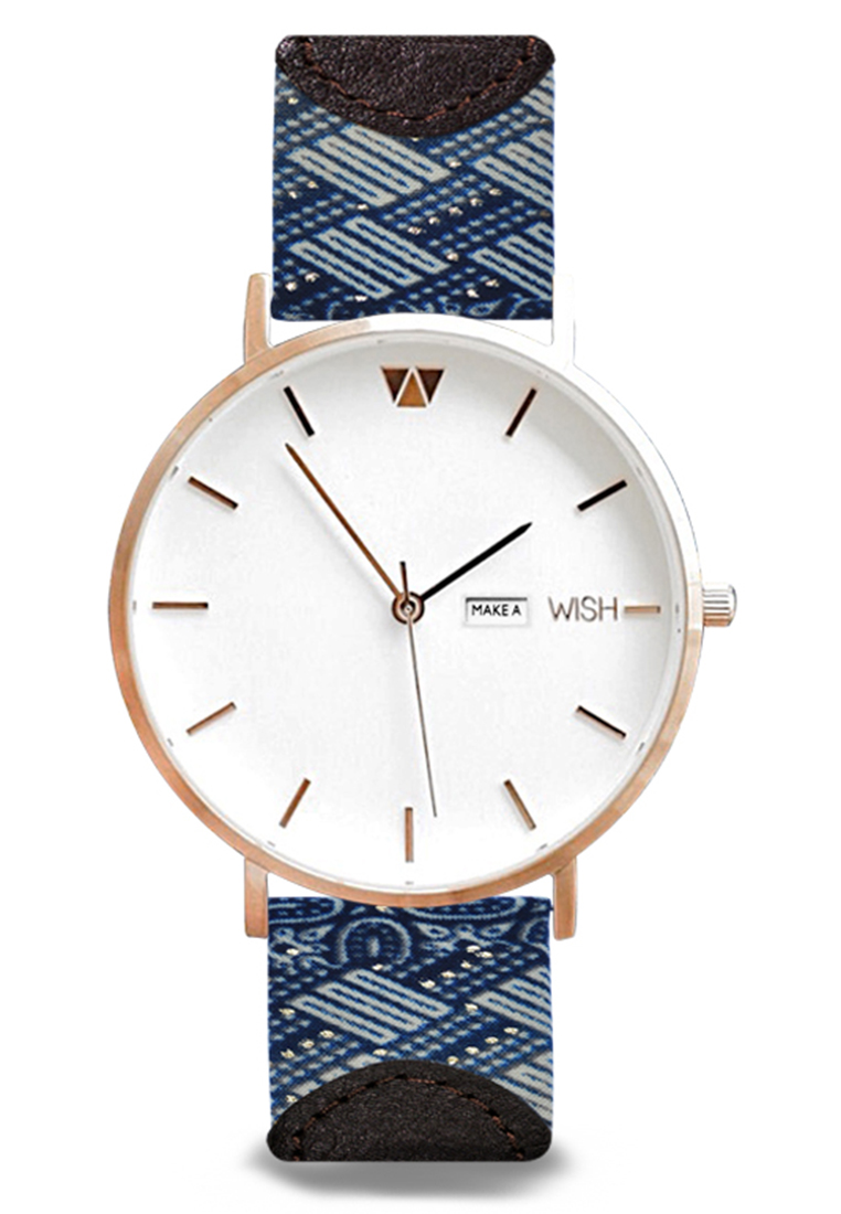 Wish Jam Tangan Batik Pria Wish W3002M/04E