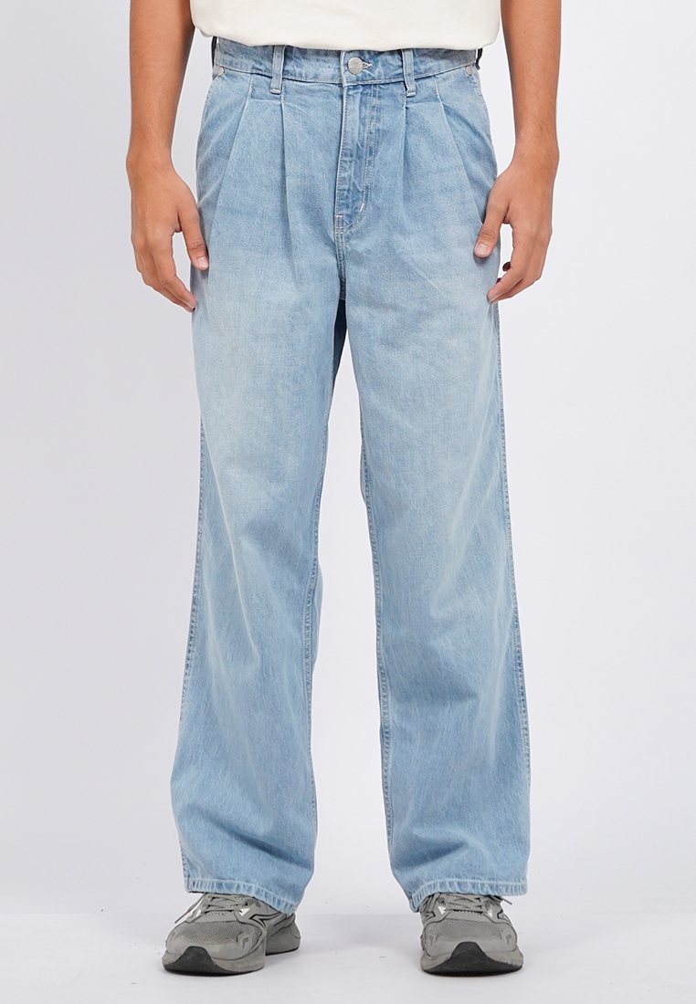 Wrangler X Ageless Galaxy Long Pants Denim Loose REDDING NEW 05A25