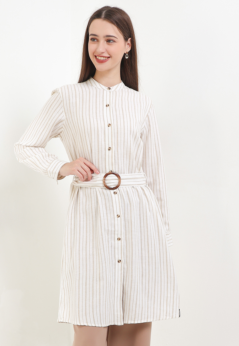 X-EIGHT Kemeja Salur - Yunita Shirts