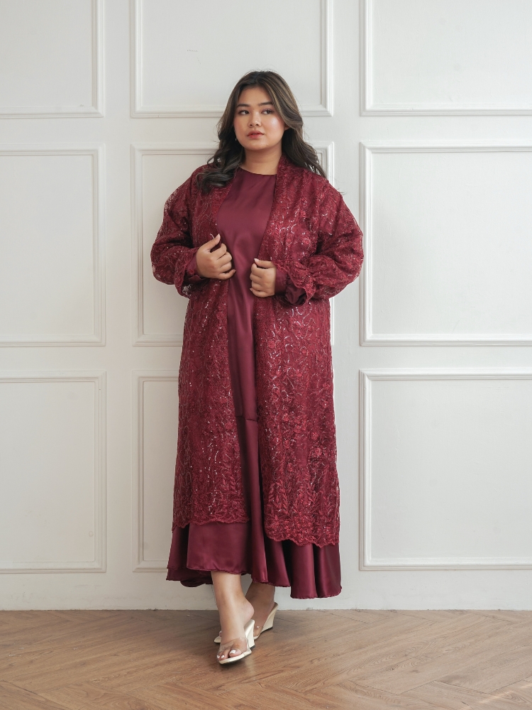 xtramiles Ladies outer gailee outer maroon