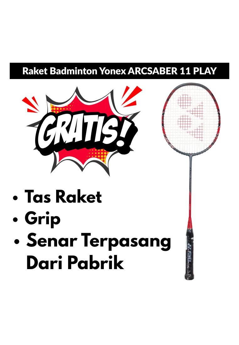 YONEX Raket Badminton Yonex Arcsaber 11 Play GRATIS senar, grip dan tas