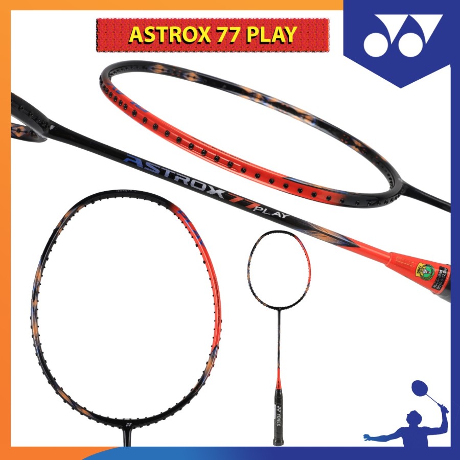 YONEX Raket Badminton Astrox 77 Play Original-RAKET ONLY